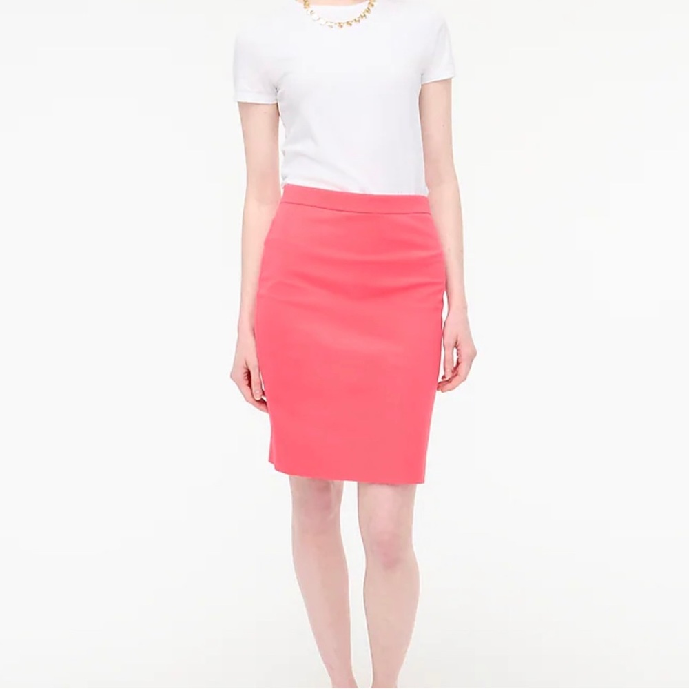 J.Crew pencil skirt size 0 in Guava color
